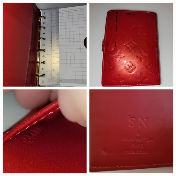 3 Louis Vuitton Agenda PM in Very Good Condition FREE POSHMARK AUTHENTICATION! - Picture 4 of 11